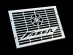YAMAHA FZS 1000 FAZER 2001-2003 STAINLESS STEEL RADIATOR GRILL GUARD COVER